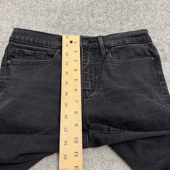 Levi's 315 Shaping Bootcut Denim Jeans Women 28 Black Mid Rise Stretch 28x33 - Picture 12 of 16